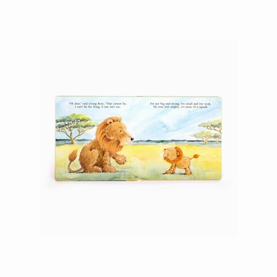 Jellycat The Very Brave Lion Books New Zealand | SHJXB7049